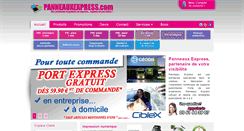 Desktop Screenshot of panneauxexpress.com